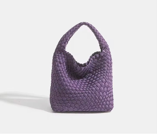 Luna Woven Hobo Bag