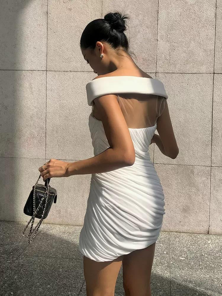 Ivory Muse Mini Dress