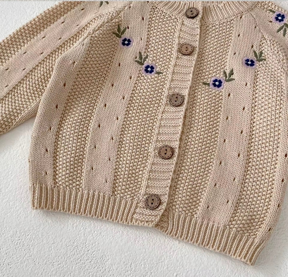 Little Violet Knit Set