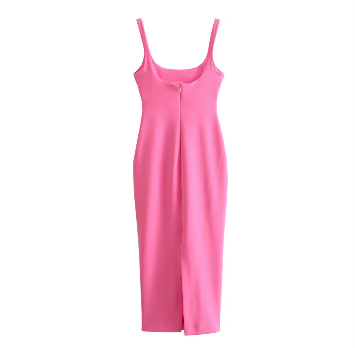 Classic Bodycon Midi with Delicate Straps