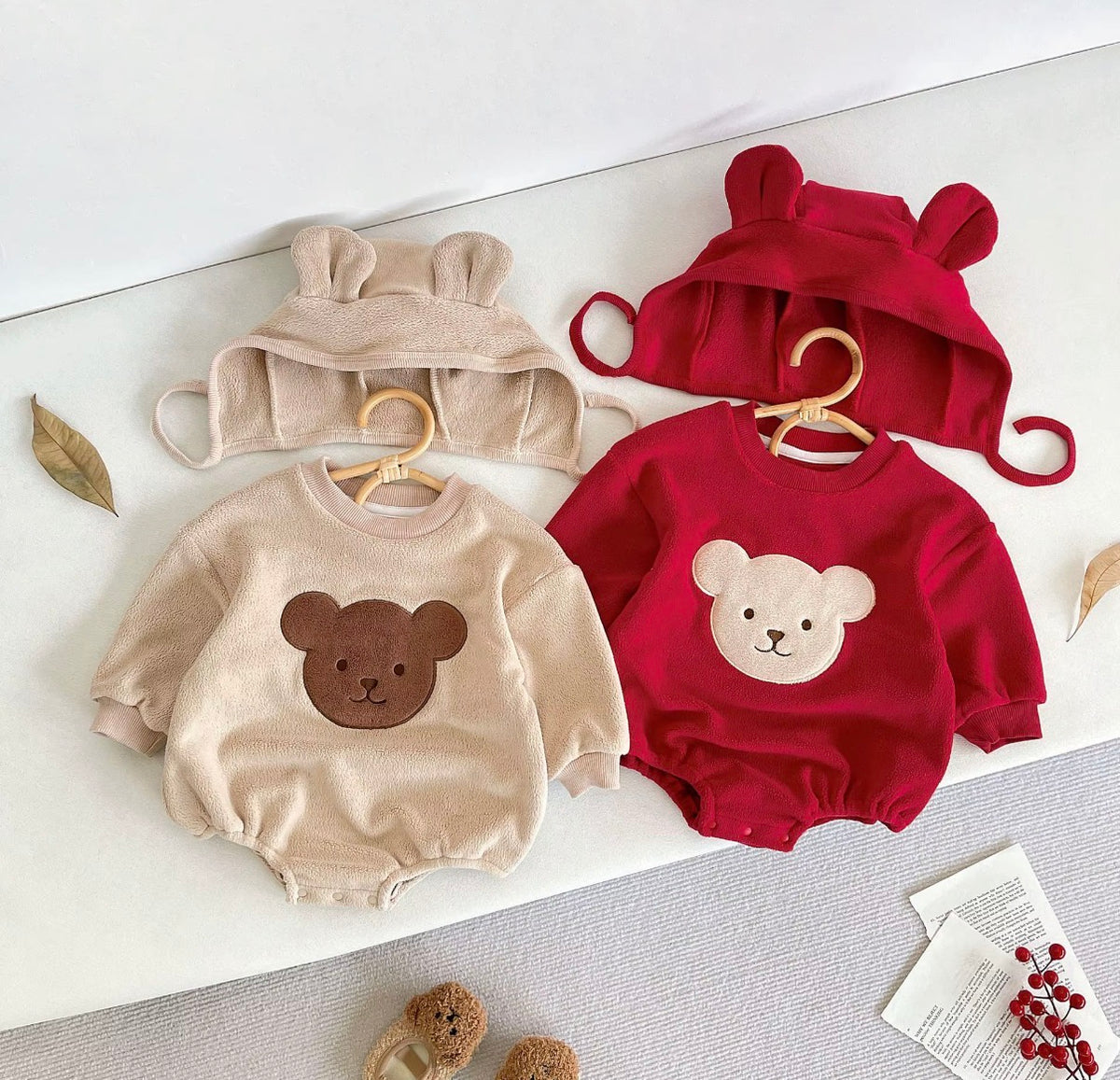 Teddy Fleece Romper