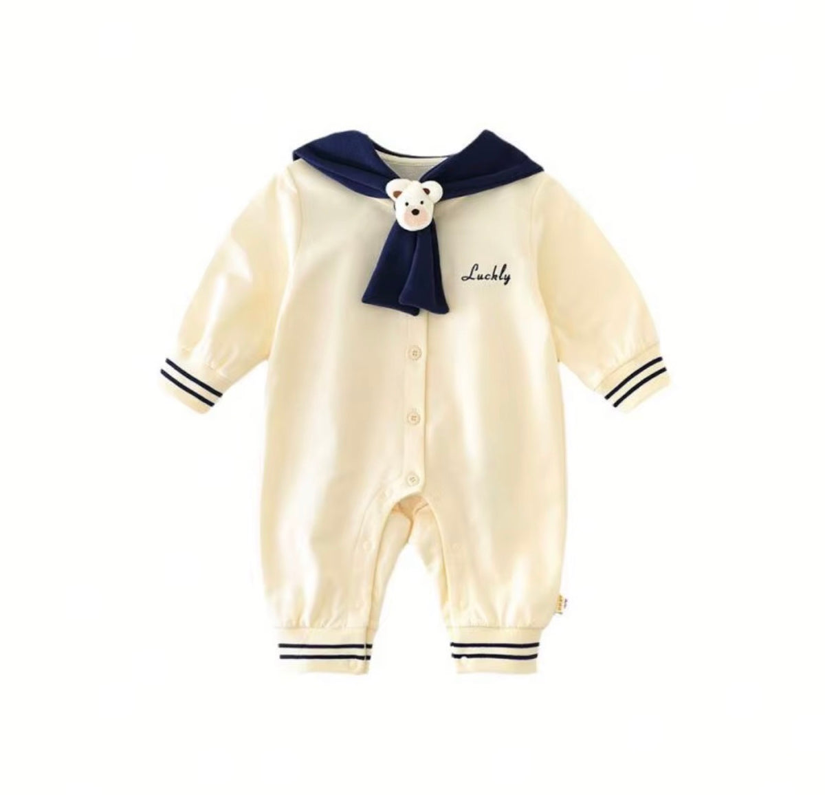 Teddy Sailor Romper