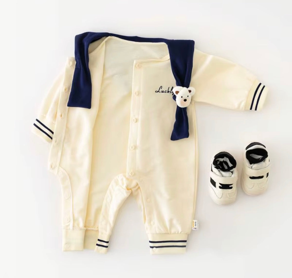 Teddy Sailor Romper