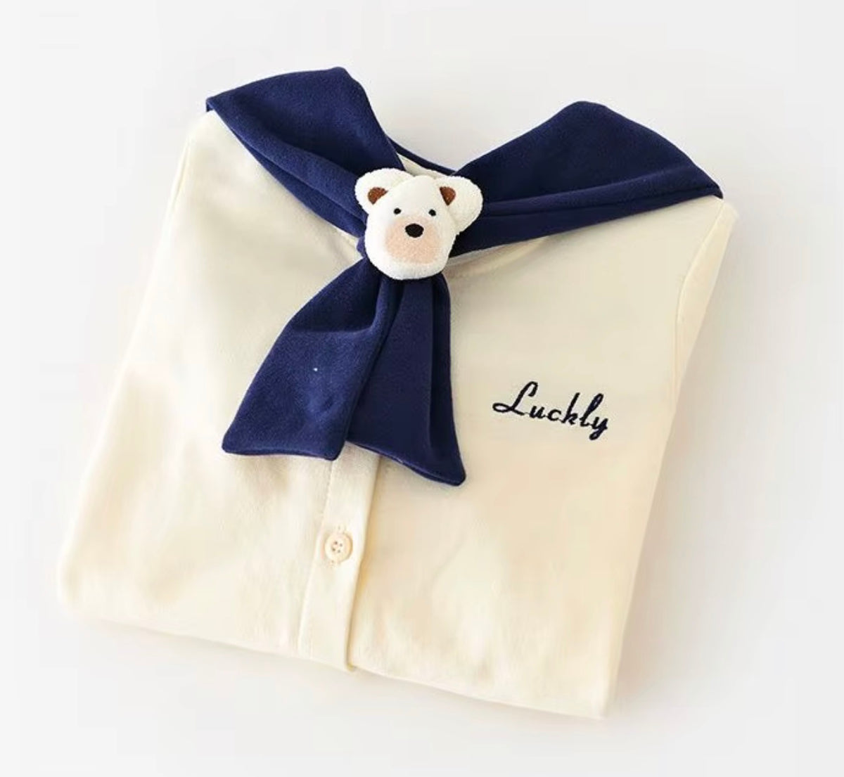 Teddy Sailor Romper